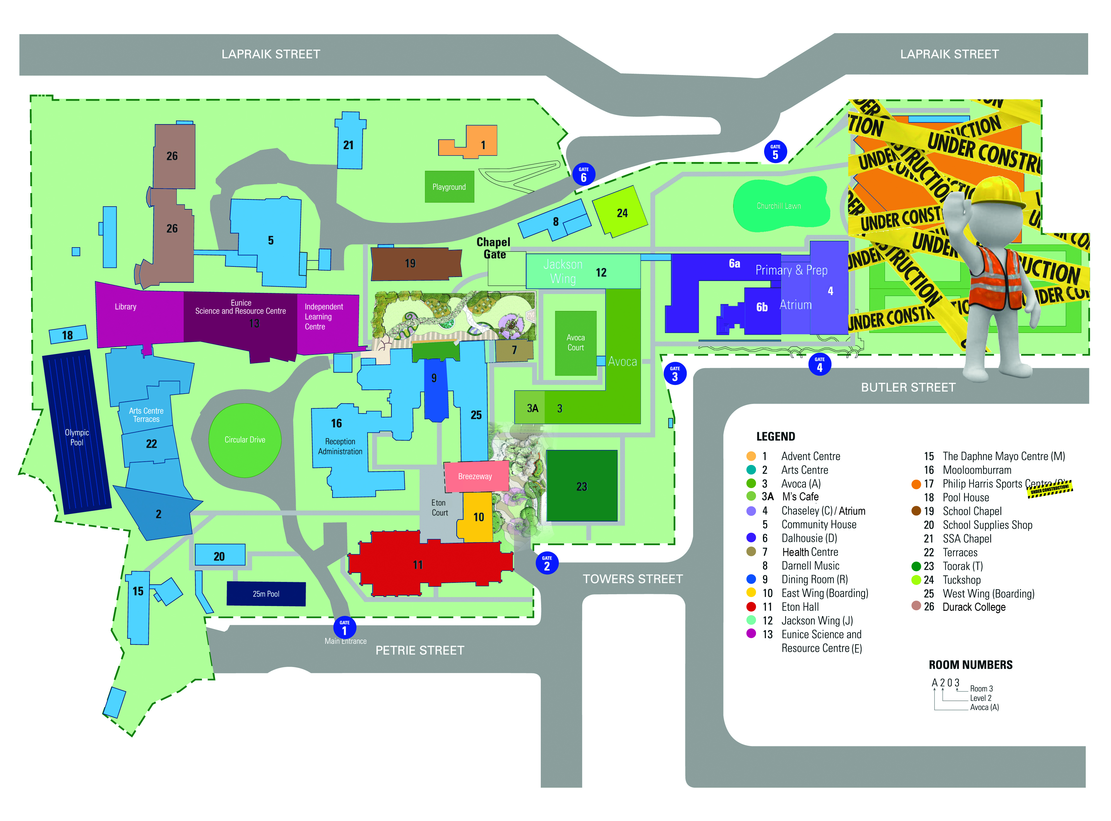 Map of School 2019