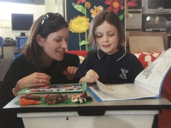 Holly Marchant in Year 1 at St Margaret