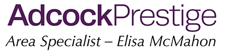 Adcock Prestiage Logo with text