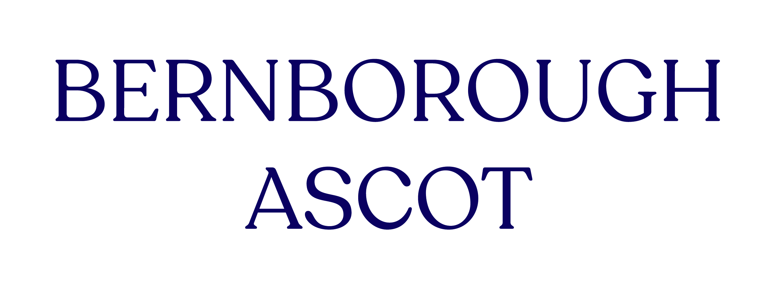 Bernborough Ascot Logo Stacked