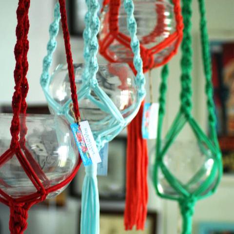 Macrame Pot Holder