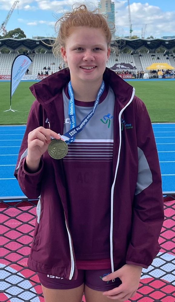 Ashley Blackman_U14 Girls High Jump winner