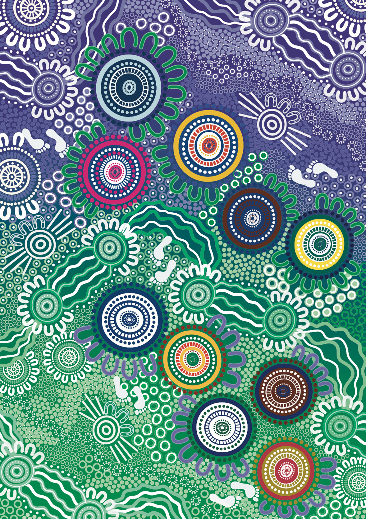 Authentic Aboriginal Art by Leah Cummins