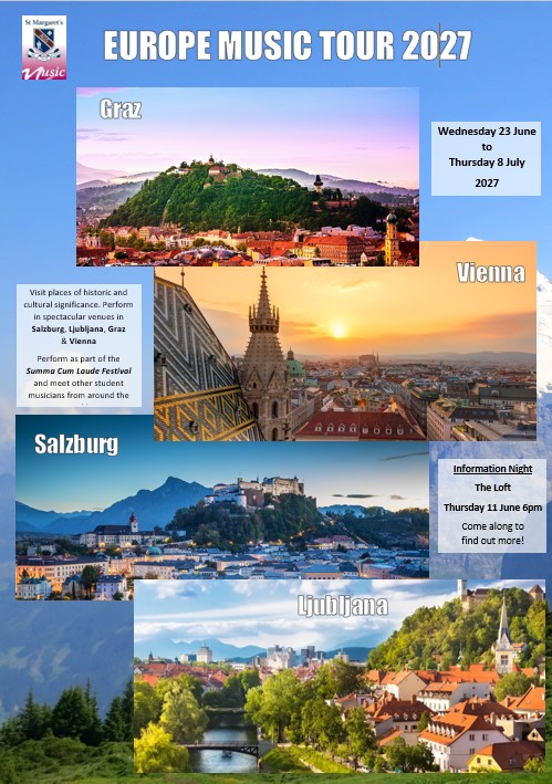 Europe Music Tour Poster pic