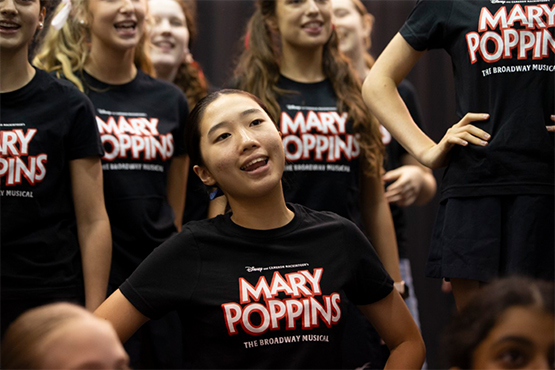 Mary Poppins Rehearsals 2