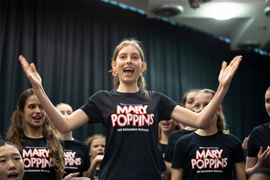 Mary Poppins Rehearsals 3