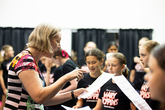 Mary Poppins Rehearsals