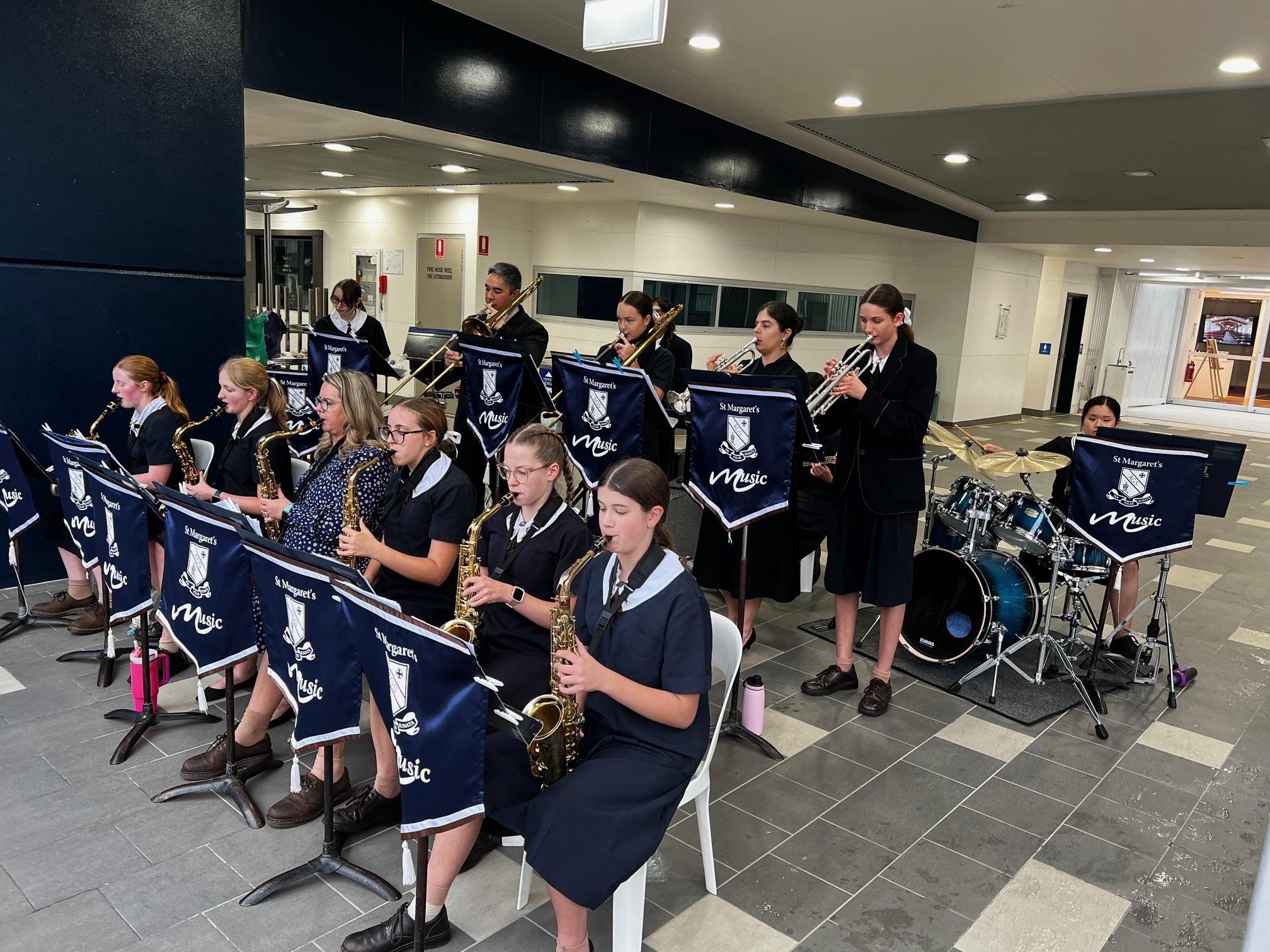 Music Stage Band Performance at 2025 Reunions