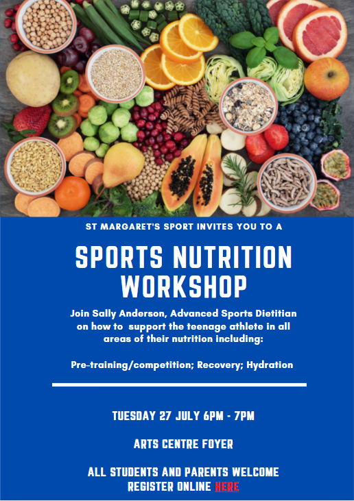 Nutrition Workshop Flyer