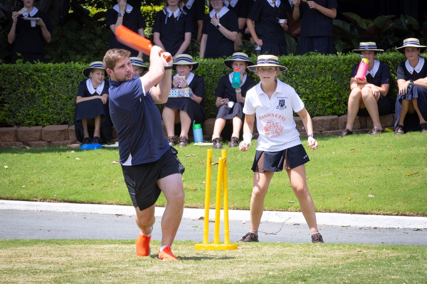 St Margaret's_Staff vs Student Cricket Match_2024_2