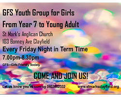 eNews Issue 22 2018 St Marks Youth Group