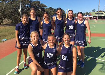 eNews Issue 25 2019 QGSSSA Netball Open Team