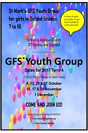 eNews Issue 29 2017 St Marks Youth Group