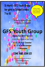 eNews Issue 29 2017 St Marks Youth Group