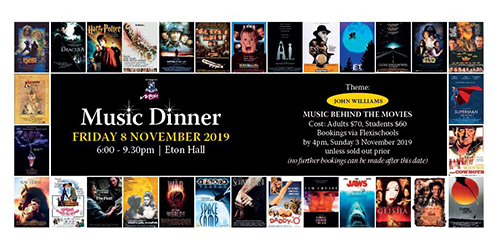 eNews Issue 31 Music Dinner 2019 Logo 2