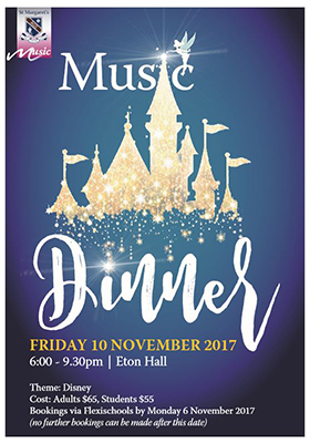 eNews Issue 32 2017 Music Dinner