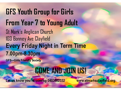 eNews Issue 6 2018 Youth Night St Marks Anglicn Church