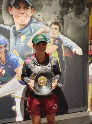 eNews Issue 7 2020 Lucinda Bourke Cricket