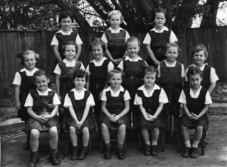 1960 Kindergarten class
