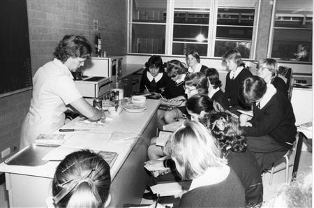 1984 Home Economics in Jackson Wing