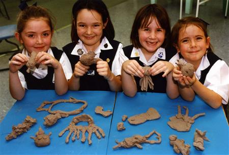 1995 Prep clay art